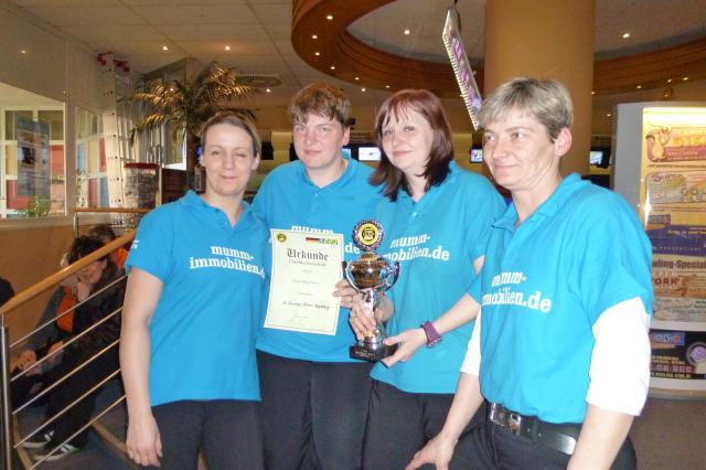 Platz 2 Damen - Bowling Devils Magdeburg