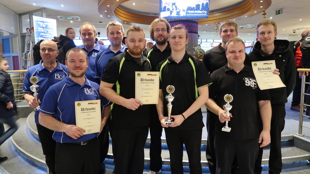 Triopokal Herren - Platz 1 bis 3