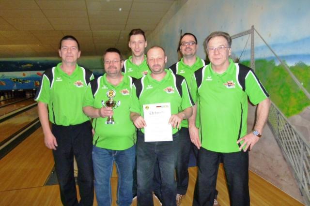 1.Platz  Bezirksliga  Bowling Treff Magdeburg