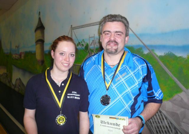 2. Platz Sandra Wilke &amp; Silvio Schultheis (VSG Oppin) 