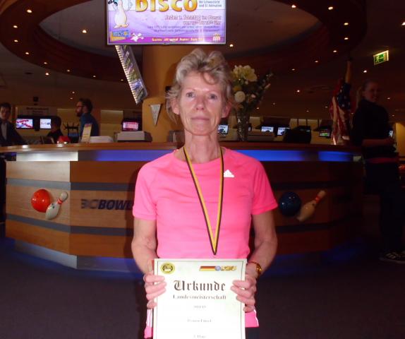 LM Einzel  3.Platz Steffi Bach  VSG Oppin