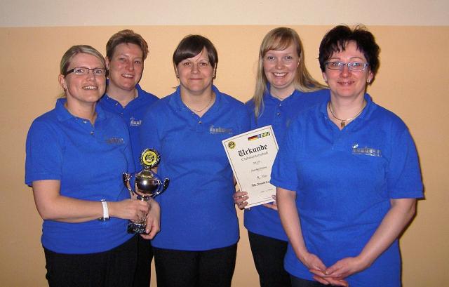 1. Platz: BC &quot;Flying Pins&quot; Genthin