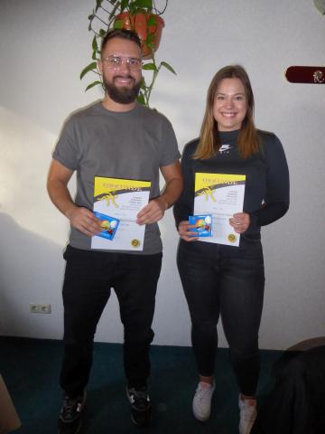 Platz 10 Bei Den Erwachsenen - Patrick Langer Und Hannah Lehmann
