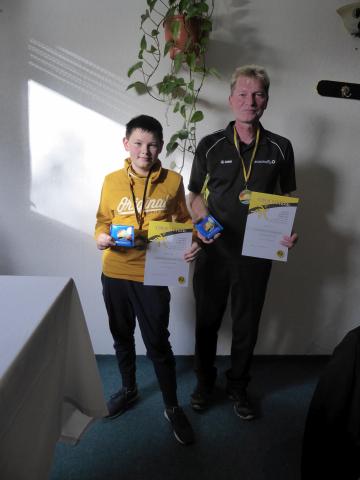 U14 Platz 1 Für Alexander Gröbe Und Torsten Schwabe