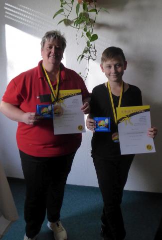 U14 Platz 3 Für Gesine Schell Und Linus Kowallik