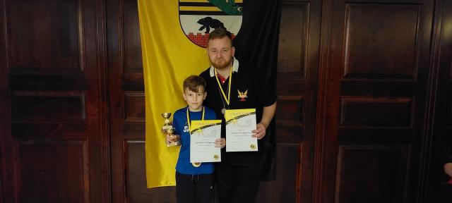 Platz 1 U10 - Max Stübing und Maik Brüggemann