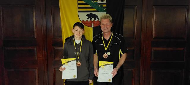 Platz 3 U18 - Alexander Gröbe und Torsten Schwabe