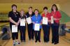 Landesmeisterinnen: Beate Petersen (1. BSV Halle 96), Gudrun Bittroff (BC &quot;Flying Pins&quot; Genthin)
2. Platz: Helga Honigmann, Martina Skowron (BV Phoenix 03 Magdeburg)
3. Platz: Sigrid Osterroth, Steffi Bach (VSG Oppin)